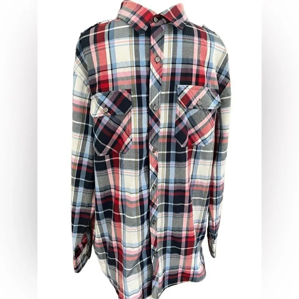 BLAC LACQUER plaid shirt size XL